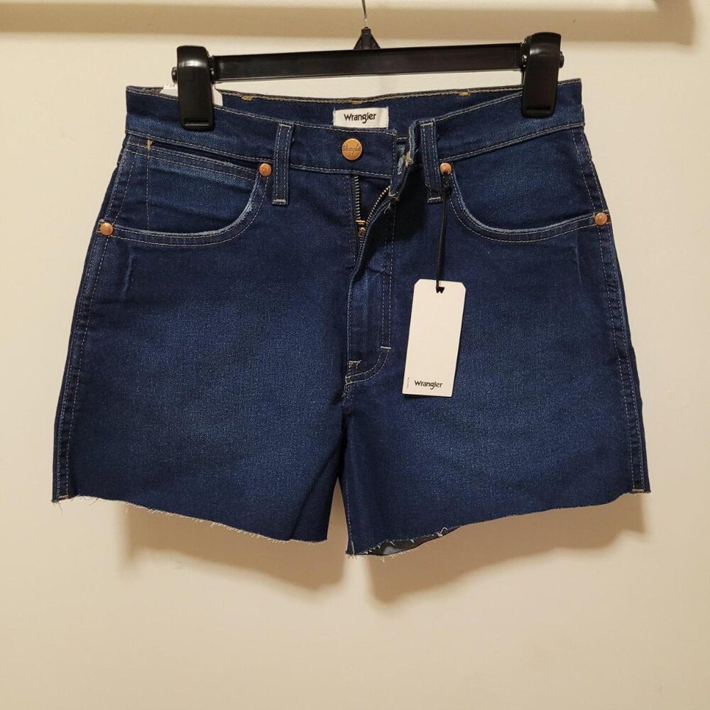 Nwt Wrangler A-line Classic Denim Shorts